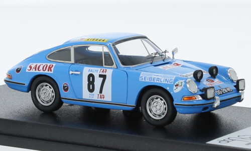 Porsche 911 L 87 Rallye Portugal 1971 Trofeu 1/43 miniature de collection rallye historique