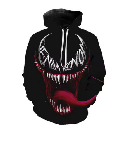 Adult Kids Marvel Venom 3D Hoodies Sweatshirt Pullover Coat Jumper Tops Gift UK - Picture 21 of 21