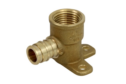1/2" Pex-A Drop Ear Elbow 1/2" Brass Expansion FIP Fitting Female Thread Fitting - Picture 2 of 7
