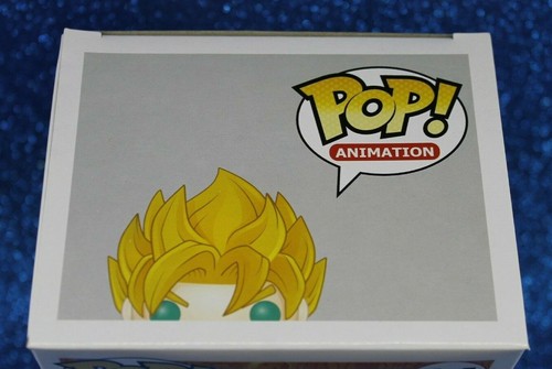 FUNKO POP ANIMATION #14 SUPER SAIYAN GOKU METALLIC LOOT CRATE VINYL EXCLUSIVE π - Picture 8 of 11