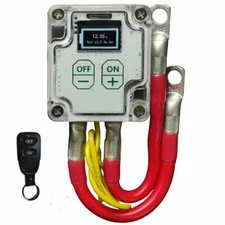 Remote Control Car Battery Isolator Switch Disconnect Power Cut Off Waterproof  