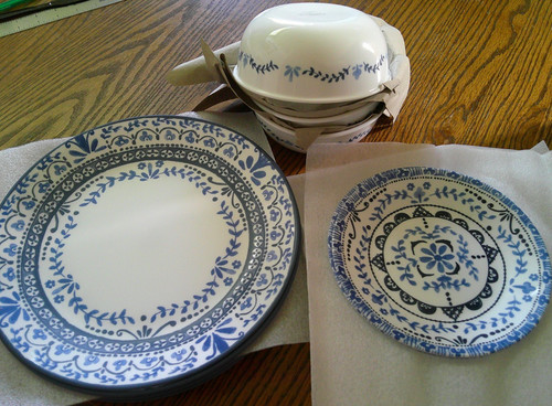 *NEW* Corelle Portofino 18-Piece Svc f/6 Dinnerware Set FREE SHIPPING  *USA*  U6