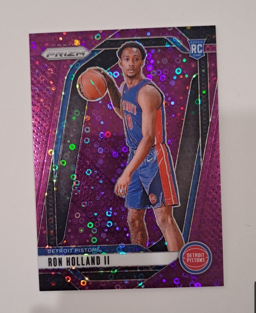 2024-25 Panini Prizm RON HOLLAND II Purple Fast Break Prizms Parallel /75 SP 269