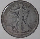 1945-S Walking Liberty Silver Half Dollar San Francisco Mint 50C EA009