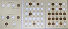 Lot of 25 1858 Flying Eagle -1909 Indian Head Cents in Folder IHC 1c Penny