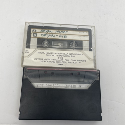 BLIND DRIVER 80’s cassette Metal hard rock Glam NJ Self released demo tape READ! - Picture 2 of 6