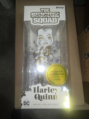 SDCC 2022 Cryptozoic Golden Goddess Harley Quinn Suicide Squad LE #389/400