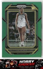 2023 Panini Prizm WNBA #42 Dulcy Fankam Mendjiadeu Green