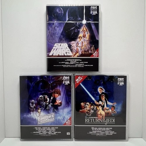 Star Wars Original Theatrical Trilogy UHD + Blu-ray 9-Disc Project 4K77 80 & 83 - product listing photo