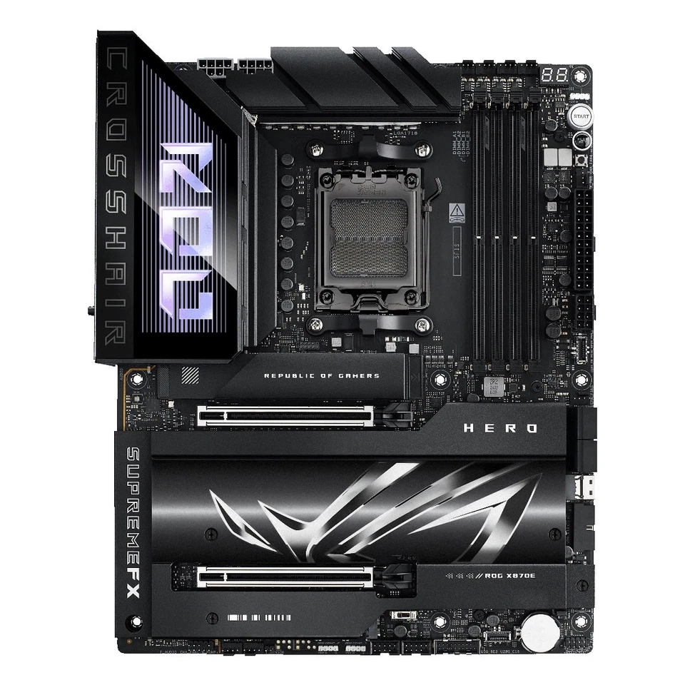 ASUS ROG CROSSHAIR X870E HERO Mainboard Sockel AM5 - Bild 3 von 4