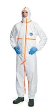 Image of Tyvek® 800J Hooded Coverall White Size S