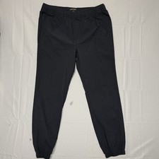 Banana Republic Nylon Joggers Drawstring Pockets Elastic Lightweight Size M