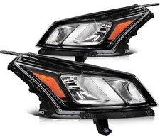 GM2502361 Headlight Assembly Fit with 2013-2017 Black Housing Amber fashion