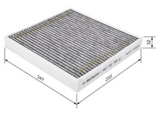 BOSCH Innenraumfilter 1 987 432 368 Aktivkohlefilter für BMW Z4 E85 E86 E89 i8