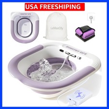 Electric Sitz Bath, Unisex Foldable Sitz Bath for Toilet Seats, Sitz Bath for...