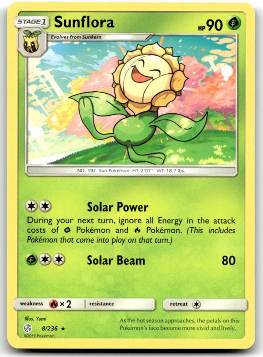 SM - Cosmic Eclipse #8/236 Sunflora