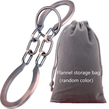 Classical Metal Horseshoe Puzzle Traditional Brain Teaser Puzzles Jigsaw Toy