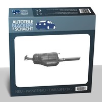 Auspuff Endtopf für Opel Astra G Cabriolet Astra G Coupe