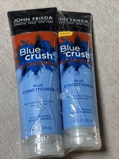 Lot Of 2 John Frieda Blue Crush Blue Conditioner for Brunettes, 8.3 Fl Oz