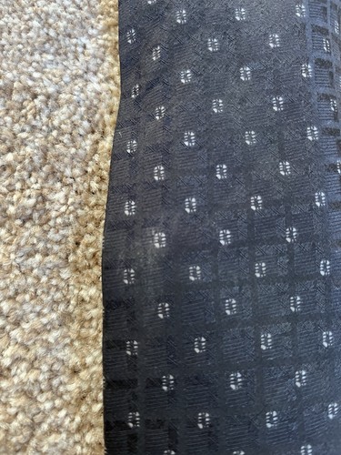 Armani Collezioni Mens Silk Classic Length Necktie Jet Black - Picture 2 of 4