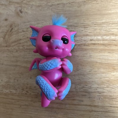 WOWWEE Fingerling sandrosa und blau Baby Drache interaktives Spielzeug