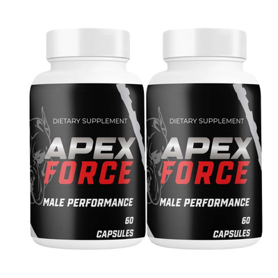 2-Pack Apex Force for Men Capsules   ApexForce Male Health Support -120 Capsules