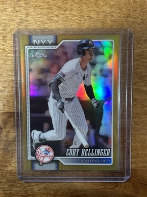 2026 Topps Chrome Baseball Cody Bellinger True Gold Refractor /50 #2