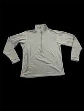 Army Gen III Mid-Weight Coyote Cold Weather Waffle Shirt Medium Green (D1)