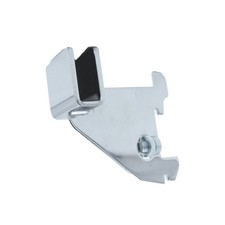 3 inch Chrome Dimensional Hangrail Bracket for Slotted Standards