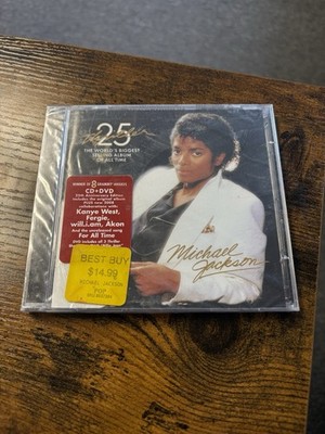 SEALED Michael Jackson Thriller 25th Anniversary Edition CD With