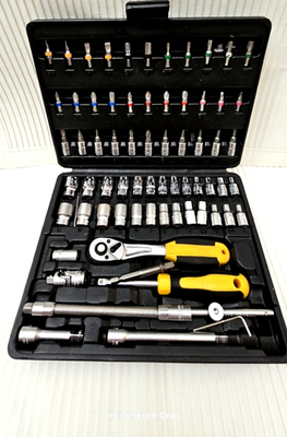 #ad #ad Workzone Professional 1 4quot; Socket and Driver Bit Tool Set Case AE $43.25