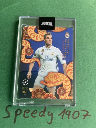 Topps Total Football Champions League 24/25 Lunar New Year Ronaldo Blue #26/50 - Bild 1 von 2