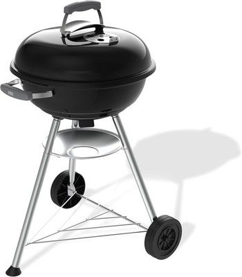 Weber Compact Kettle Holzkohlegrill (2026 Version) / Dreibein-Ständer und Räder