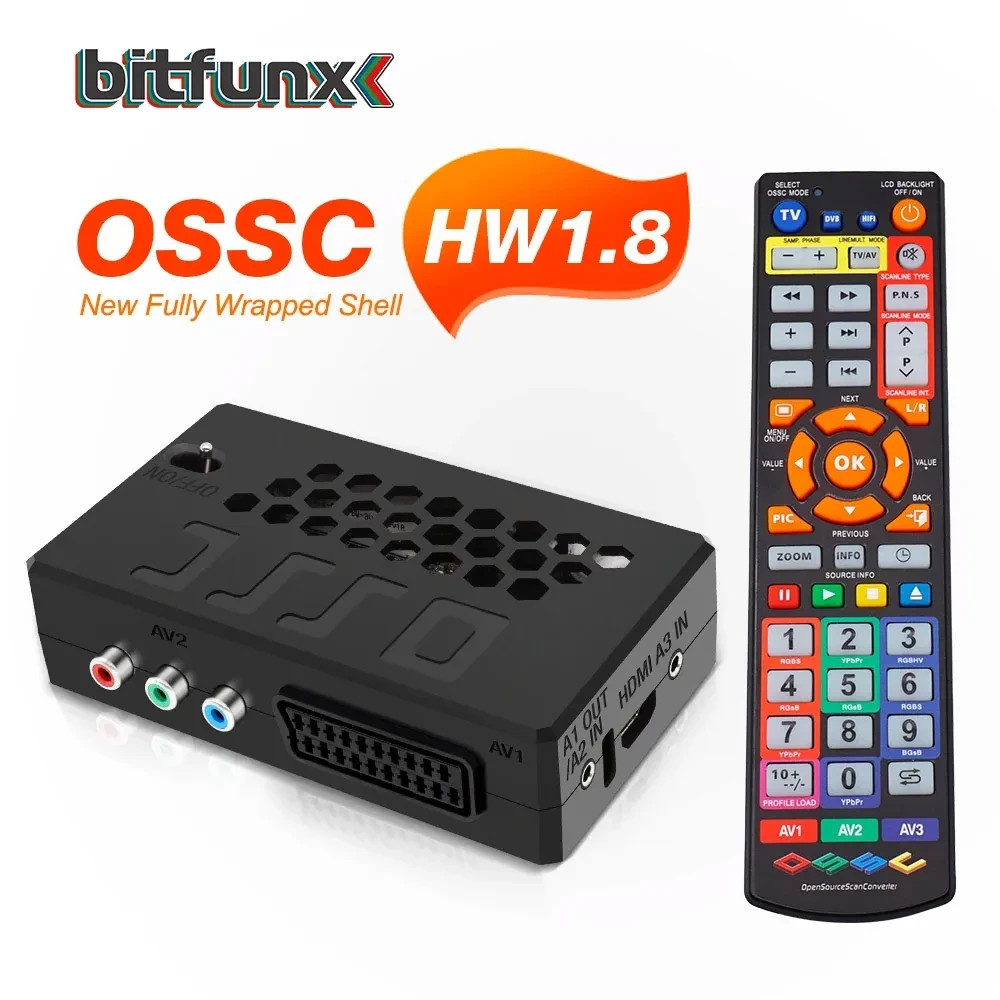 OSSC Open Source Scan Converter V1.8 Retro Upscaler Bitfunx