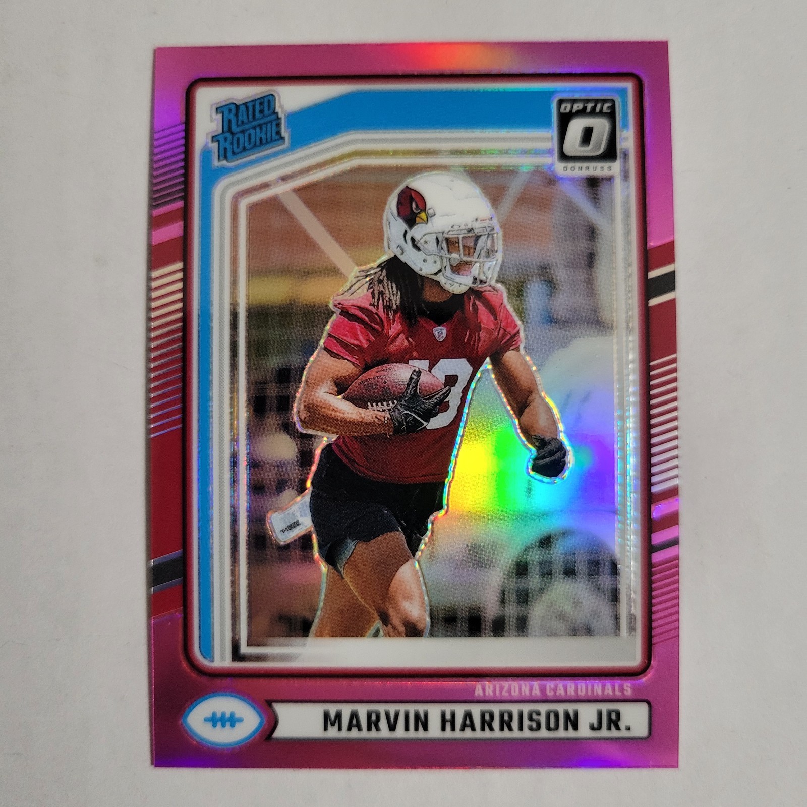 2024 Panini Donruss Optic Preview Marvin Harrison Jr #393 Rated Rookie Cardinals