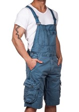 Jet Lag Herren Overall Shorts Herrenhose Latzhose Cargoshort Cargo Hose Jumpsuit