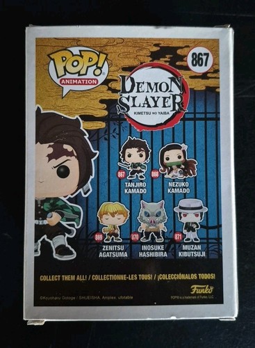 Funko Pop! Vinyl: Demon Slayer: Kimetsu no Yaiba - Tanjiro Kamado #867 - Bild 3 von 6