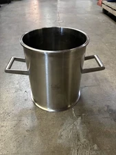USED - HFS 10" x 12" Tri-Clamp Extractor Spool w/ Handles 304 Stainless Steel