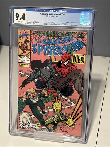 Amazing Spider-Man 336 CGC 9.4 Marvel Comics 1990