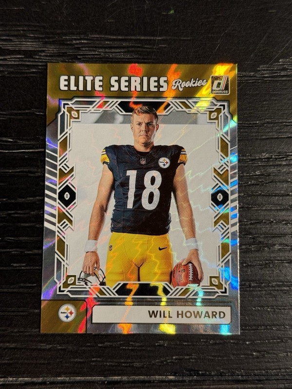 2025 Donruss Elite Series Rookies Will Howard ESR-WHD - Rookie Card