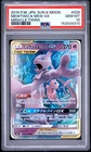 2019 POKEMON JAPANESE SUN & MOON MIRACLE TWINS #029 MEWTWO & MEW GX PSA 10