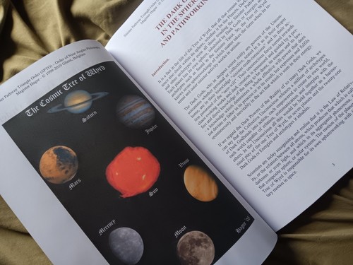 *DAMAGED* Magister Hagur: Dark Gods In Spheres and Pathworkings Satanism ONA/O9a - Picture 3 of 9