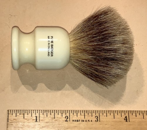 The Strand Pure Badger Shaving Brush England See Description