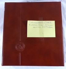 TCHECOSLOVAQUIE-LITUANIE Classeur état moyen environ  450 timbres oblitérés