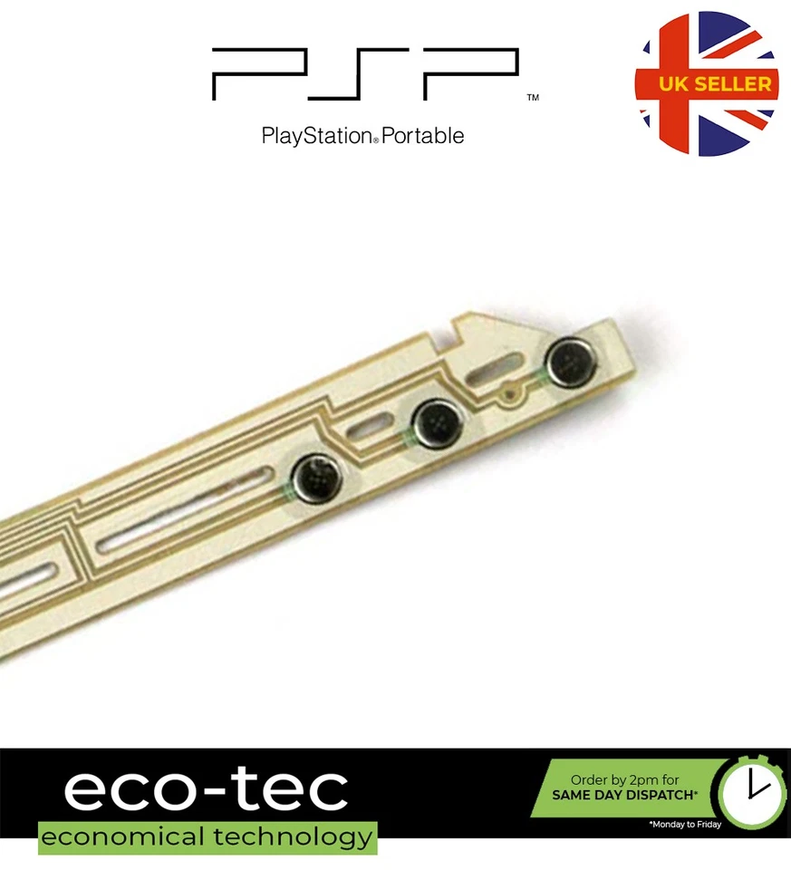 Start Home Select Volume Adjust Button Key Flex Strip for PSP 1000 Series - Image 4 of 4