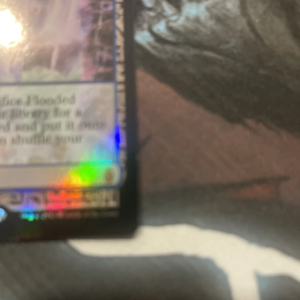 MTG Magic The Gathering FLOODED STRAND Foil MASTERPIECE ZENDIKAR EXPEDITIONS - Image 3 of 4