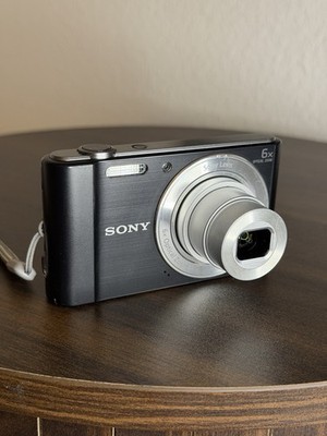 Sony Cyber-shot DSC-W810 20MP Digitalkamera Schwarz Kompaktkamera