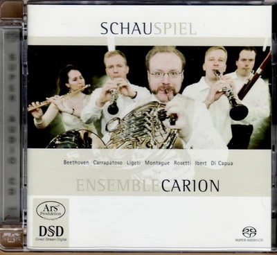 BEETHOVEN, LIGETI, CAPUA ua. - SCHAUSPIEL – SACD m. ENSEMBLE CARION – LUDWIG VAN - Bild 1 von 3
