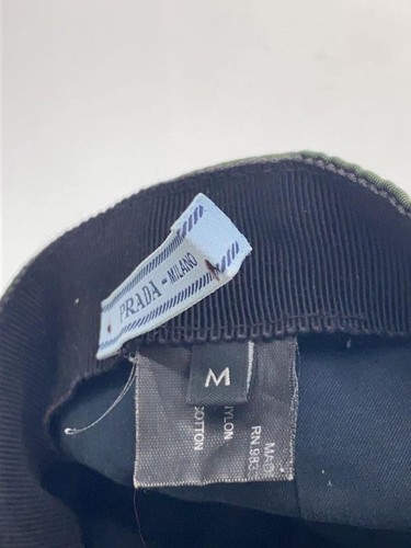 PRADA Cap M Nylon GRN Plain Women's - Picture 7 of 9