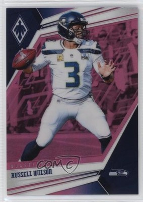 2019 Panini Phoenix Pink 60/199 Russell Wilson #95 04u5
